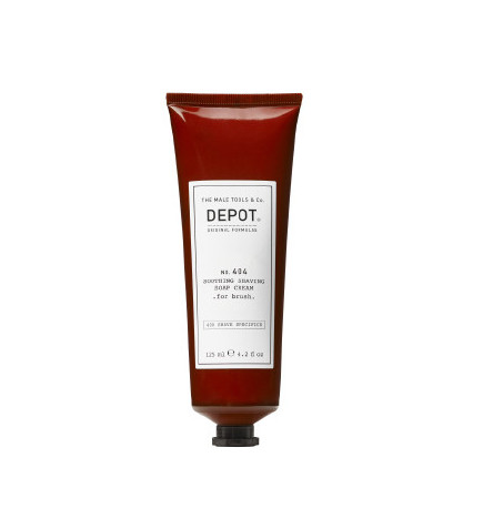 Crème Savon à Barbe Pour Blaireau 125mlDepot