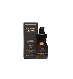 N°505 Huile de Barbe Revitalisante Cuir et Bois 30 ml