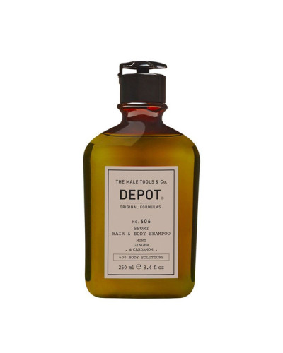 Shampooing Cheveux & Corps N°606 Sport DEPOT 250ml