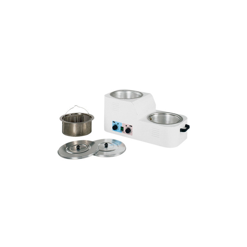 Chauffe Cire 2 Bacs Hyper Pil' Pro 2 x 4L Chauffe Cire 2 Bacs Hyper Pil' Pro 2 x 4L