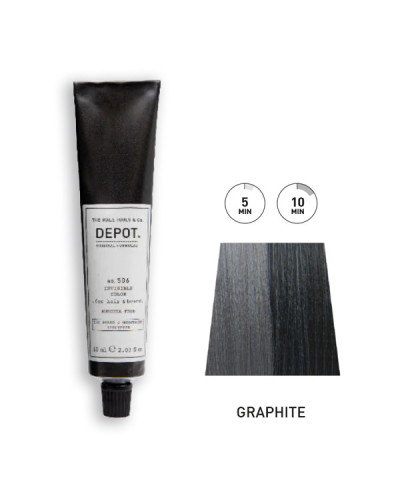 Kit Coloration Barbe et Cheveux Graphite DEPOT 60ml
