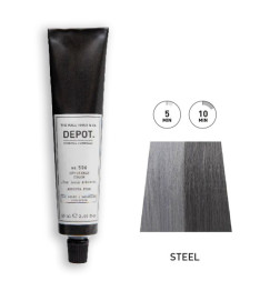 Kit Coloration Barbe et Cheveux Steel DEPOT 60ml
