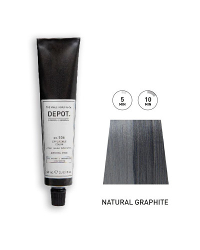 Kit Coloration Barbe & Cheveux n°506 Natural Graphite DEPOT