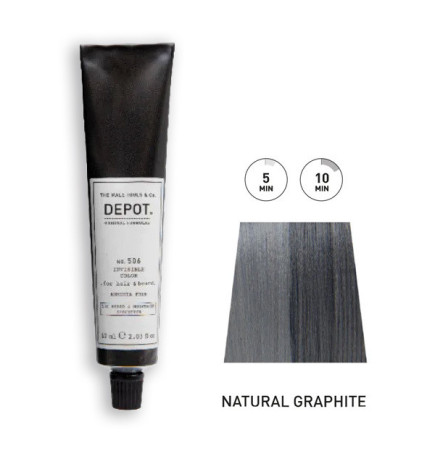 Kit Coloration Barbe & Cheveux n°506 Natural Graphite DEPOT
