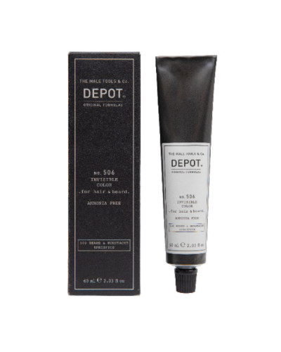 Kit Coloration Barbe & Cheveux n°506 Natural Titanium DEPOT