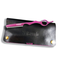 Ciseaux de coiffure professionnels Pink Titanium Édition Octobre Rose 6.5" Mashiro