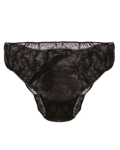 20 Slips Homme Jetables Noirs