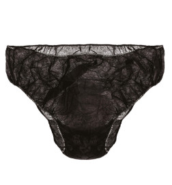 20 Slips Homme Jetables Noirs