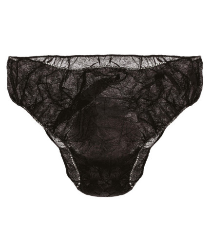 20 Slips Homme Jetables Noirs