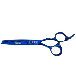 Ciseaux Sculteurs Droitier Ghost Bleu Titanium Mashiro T6
