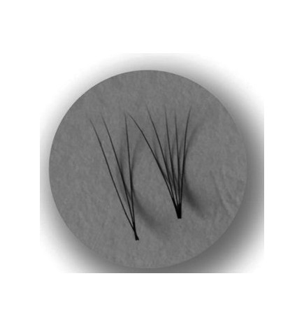 Extensions de Cils Touffes Pré-composées 3D C 0.07 9mm