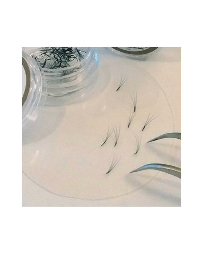 Extensions de Cils Touffes Pré-composées 3D C 0.07 9mm