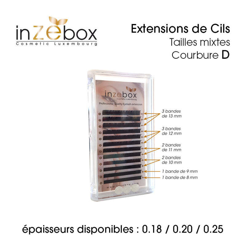 Extensions de Cils Volume Russe 0.05- 08mm