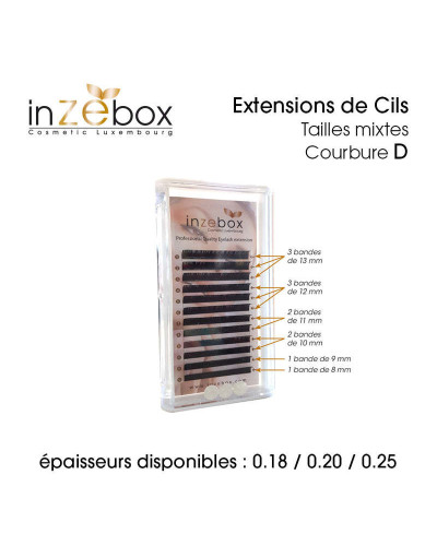 Extensions de Cils Volume Russe 0.07- 10mm