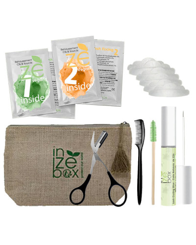 Kit Rehaussement de Cils iZi Concept "Je Démarre" 9 Prestations + 2 Offertes Inzebox
