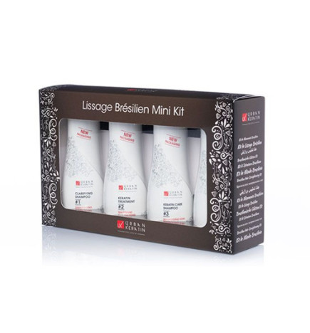 Mini Kit Lissage Brésilien Urban Keratin 4 x 100ml