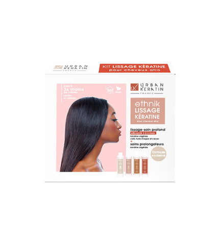Mini Kit Ethnik Lissage Keratine Urban Keratin 4 x 100ml