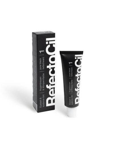 Teinture Cils et Sourcils Noir Profond N°1 Refectocil 15ml