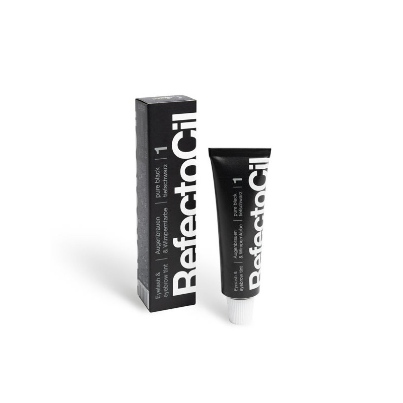 Teinture Cils et Sourcils Noir Profond N°1 Refectocil 15ml Teinture Cils et Sourcils Noir Profond N°1 Refectocil 15ml