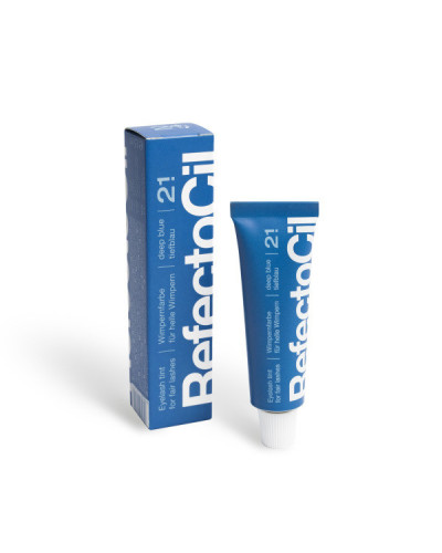 Teinture cils et sourcils Bleu Profond N°2.1 RefectoCil 15ml