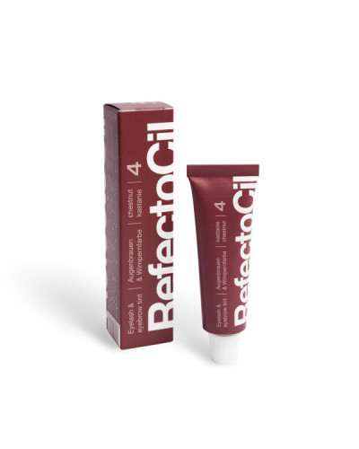 Teinture cils et sourcils Châtain N°4 RefectoCil 15ml