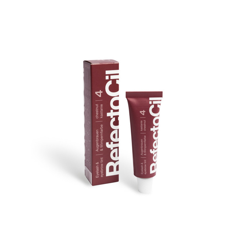 Teinture cils et sourcils Châtain N°4 RefectoCil 15ml Teinture cils et sourcils Châtain N°4 RefectoCil 15ml
