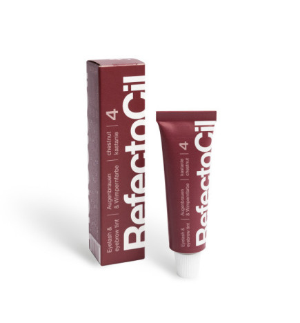 Teinture cils et sourcils Châtain N°4 RefectoCil 15ml