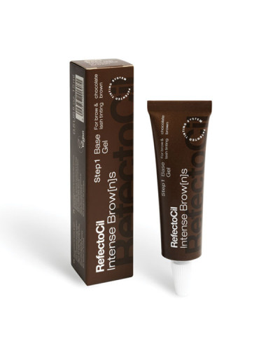 Gel Base brun chocolat Intense Brow[n]s RefectoCil 15ml
