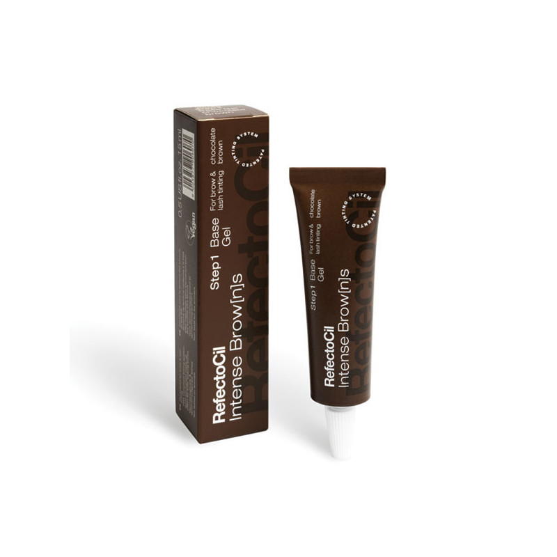 Gel Base brun chocolat Intense Brow[n]s RefectoCil 15ml