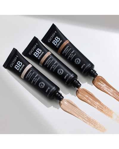 BB Crème 3-en-1 Fond de Teint-Base-Hydratant Spf15 01 Sable 30ml Gosh