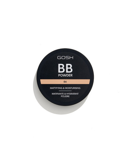 BB Poudre Compacte Tout en Un 06 Beige Chaud 6,5gr Gosh