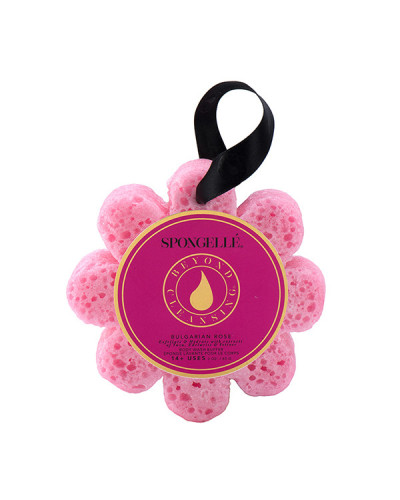 Éponge de Bain Exfoliante Infusée Herbe de Plage Spongellé 85g