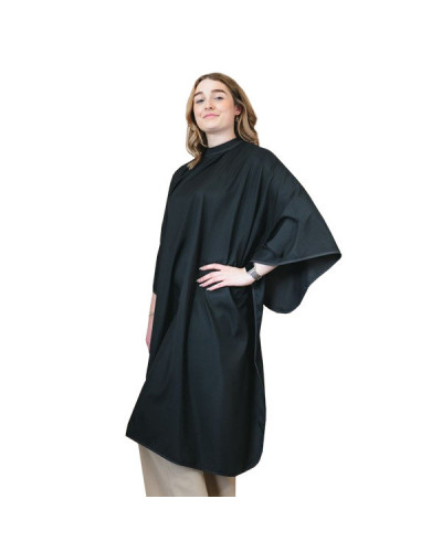 Cape poncho Adulte Flean Up Noire Fermeture Pression