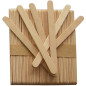 100 Spatules Bois Jetables Petit Modèle