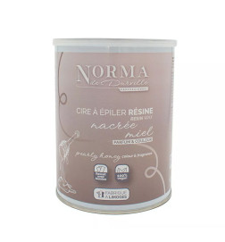 Cire Résine Blanche Nacrée Miel 800gr