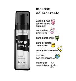 Effaceur de Bronzage & Base Tan Go Away B.Tan 200ml