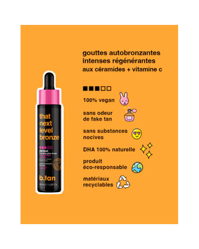 Gouttes Auto-Bronzantes That Next Level Bronze B.Tan 30ml