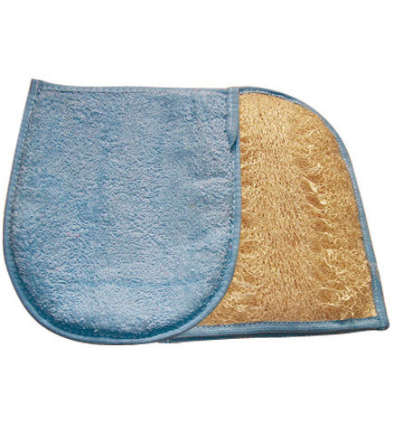 Gant en Fibre Végétale Loofah Anubis