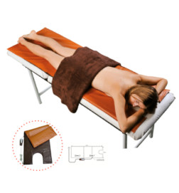 Matelas Alèse Chauffant Caramel Chocolat New & Beauty
