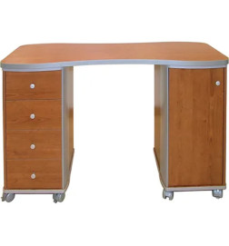 Table Manucure Flavy Poirier Sans Aspirateur