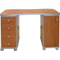 Table Manucure Flavy Poirier Sans Aspirateur