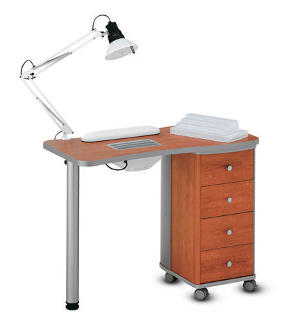 Table Manucure Noelly Poirier Avec Aspirateur
