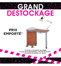 Table Manucure Noelly Poirier Avec Aspirateur