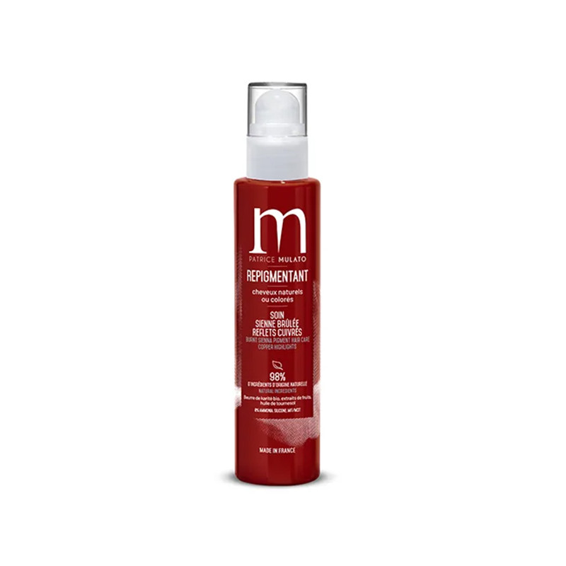 Soin Repigmentant Sienne Brûlée Reflets Cuivrés 200ml Mulato Soin Repigmentant Sienne Brûlée Reflets Cuivrés 200ml Mulato
