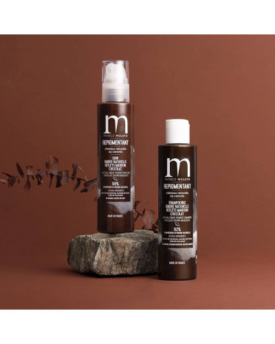Soin Repigmentant Ombre Naturelle Reflets Marron Chocolat 200ml Mulato