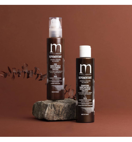 Soin Repigmentant Ombre Naturelle Reflets Marron Chocolat 200ml Mulato