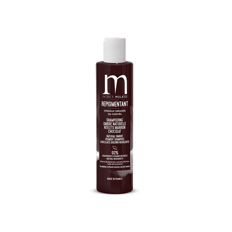 Shampoing Repigmentant Ombre Naturelle Reflets Marron Chocolat 200ml Mulato Shampoing Repigmentant Ombre Naturelle Reflets Marron Chocolat 200ml Mulato
