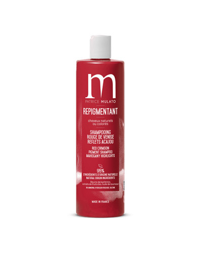 Shampoing Repigmentant Rouge de Venise Reflets Acajou 500ml Mulato