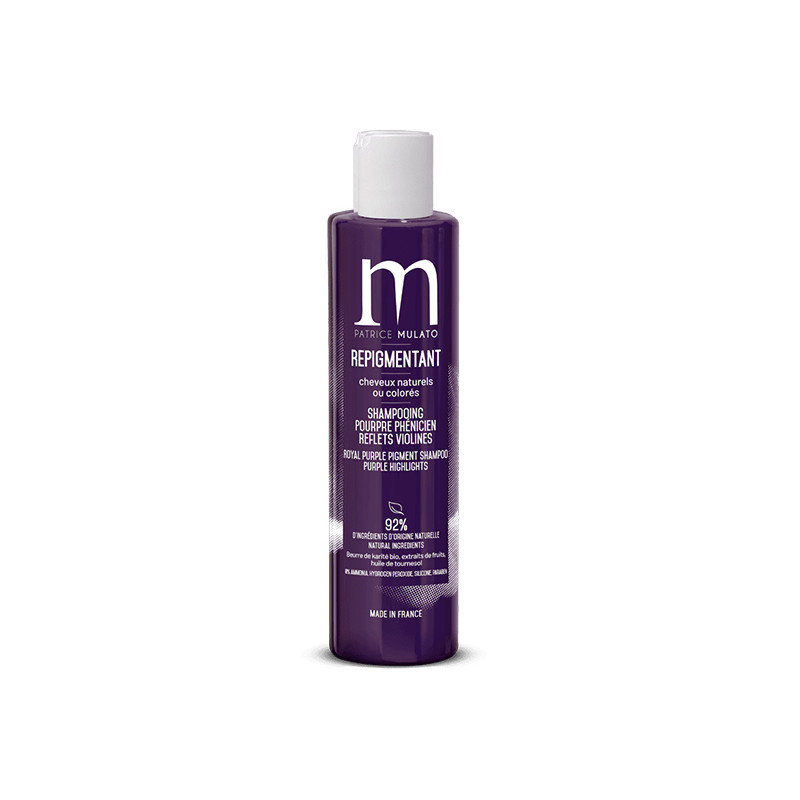 Shampoing Repigmentant Pourpre Phénicien Reflets Violines 200ml Mulato