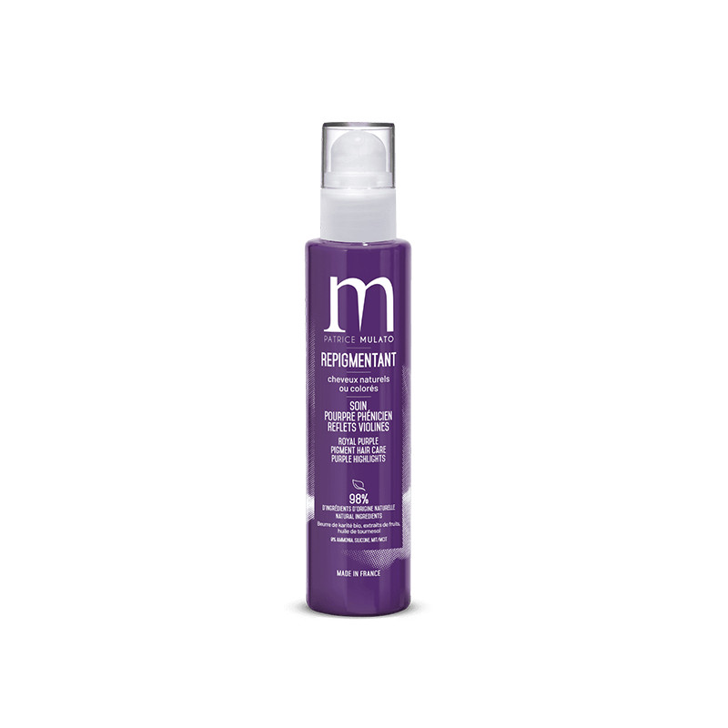 Soin Repigmentant Pourpre Phénicien Reflets Violines 200ml Mulato